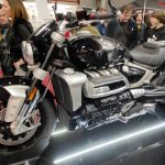 VIDEO: Prezident Petr Pavel zahájil výstavu motocyklů, přijel na svém