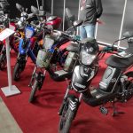 VIDEO: Prezident Petr Pavel zahájil výstavu motocyklů, přijel na svém