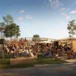 V létě se na levém břehu Vltavy v Českých Budějovicích otevře nový sportovní areál s přírodní pláží