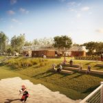 V létě se na levém břehu Vltavy v Českých Budějovicích otevře nový sportovní areál s přírodní pláží