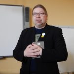 Jiří Návara představil v zemědělské škole v Táboře svou zajímavou prvotinu Štěpán