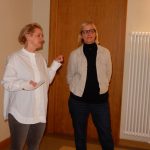 Ilustrátorka přiletěla do táborského divadla na vernisáž své výstavy Menagerie přímo z Boloně