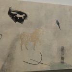 Ilustrátorka přiletěla do táborského divadla na vernisáž své výstavy Menagerie přímo z Boloně