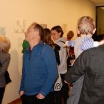 Ilustrátorka přiletěla do táborského divadla na vernisáž své výstavy Menagerie přímo z Boloně