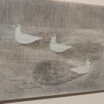 Ilustrátorka přiletěla do táborského divadla na vernisáž své výstavy Menagerie přímo z Boloně