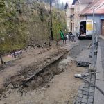 Jordánskou ulicí pod Holečkovými sady v Táboře neprojedete