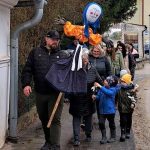 Na smrtnou neděli vynášeli obyvatelé obce Hamr Moranu do Koštěnického potoka