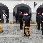Zvuk zvonů v Třeboni nahradilo velikonoční hrkání