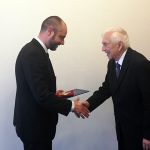 Hradečtí radní ocenili Bořivoje Kasala za dlouholetý přínos pro město. Bývalý majitel pily v pátek oslaví 95. narozeniny