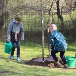 V Branicích slavnostně zahájili projekt Přírodní zahrady u školky. Rodiče s dětmi vysadili první stromy