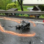 U Velešína zemřel řidič osobního automobilu
