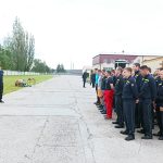 Hradečtí profesionální hasiči uspořádali okresní soutěž v požárním útoku