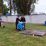 Hradečtí profesionální hasiči uspořádali okresní soutěž v požárním útoku