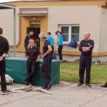 Hradečtí profesionální hasiči uspořádali okresní soutěž v požárním útoku
