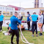 Hradečtí profesionální hasiči uspořádali okresní soutěž v požárním útoku