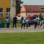 Hradečtí profesionální hasiči uspořádali okresní soutěž v požárním útoku