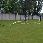 Hradečtí profesionální hasiči uspořádali okresní soutěž v požárním útoku