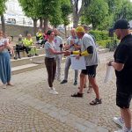 Charitativní cyklojízda Na kole dětem měla zastávku v Dačicích