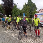 Charitativní cyklojízda Na kole dětem měla zastávku v Dačicích