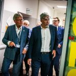 Do nemocnice ve Strakonicích přijeli ministři Válek a Stanjura