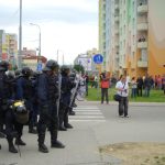 Na budějovickém sídlišti Máj létaly zápalné láhve