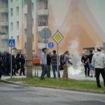 Na budějovickém sídlišti Máj létaly zápalné láhve