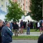 Na budějovickém sídlišti Máj létaly zápalné láhve