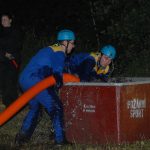 Noční hasičská soutěž v Milevsku poprvé. Poháry pro Smrkov a Makov