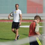 Gólman Křížek předává své zkušenosti dál