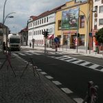 Přes Křižíkovo náměstí už řidiči projedou
