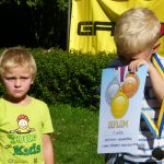 V milevské Bažantnici závodili malí cyklisté