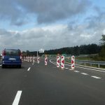 Táborská dálnice je po prázdninách jednoproudová