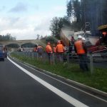 Táborská dálnice je po prázdninách jednoproudová
