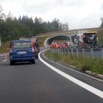 Táborská dálnice je po prázdninách jednoproudová