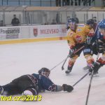 Rychlejší foto z hokejového KP nenajdete! Rytíři z Hluboké udusili božetické Plameny