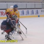 Rychlejší foto z hokejového KP nenajdete! Rytíři z Hluboké udusili božetické Plameny