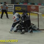 Tábor – Hluboká, hokej s bitkou