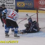 Tábor – Hluboká, hokej s bitkou