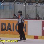 Tábor – Hluboká, hokej s bitkou