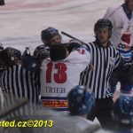 Tábor – Hluboká, hokej s bitkou