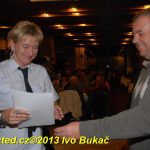 V hotelu Zvíkov se předávaly poháry vítězům Vltavského poháru. Superúspěch Jehnědna