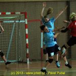 Šest gólů za poločas? To nestačí milevským házenkářkám ani na předposlední Tachov