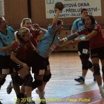 Šest gólů za poločas? To nestačí milevským házenkářkám ani na předposlední Tachov