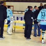 Milevští hokejisté si zpestřelili čtvrteční trénink focením