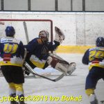Dramatické momenty hokejového derby Soběslav – Veselí objektivem