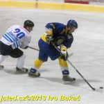 Dramatické momenty hokejového derby Soběslav – Veselí objektivem
