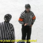 Dramatické momenty hokejového derby Soběslav – Veselí objektivem