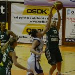 Basketbalistky vzdorovaly Valosunu jen první půli