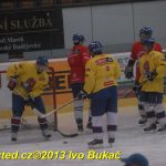 Včerejší trénink kohoutů. Zbrojili na dnešní klání v Bílině