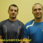 Včerejší trénink kohoutů. Zbrojili na dnešní klání v Bílině